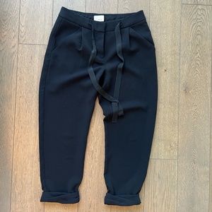 Wilfred cropped black pants